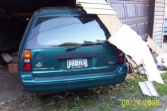 Vehicle into Garage 2005